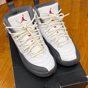 Jordan Kids Sneakers White and Gray
